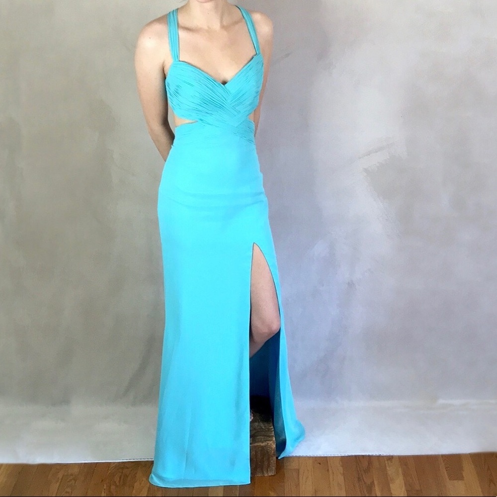 Blue Formal Prom Dress